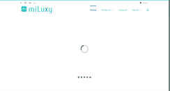 Desktop Screenshot of miluxy.com